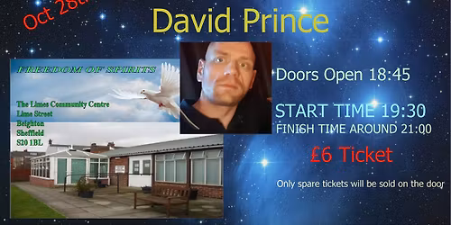 An Evening of Mediumship with David Prince