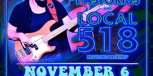 JAM NIGHT w\/ David Pastorius & Local 518 at Pineapples