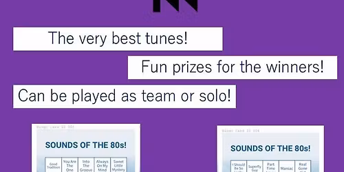 MUSICAL BINGO @ The Suffolk Punch