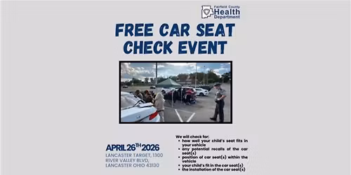 Lancaster- Car Seat Check Event 
