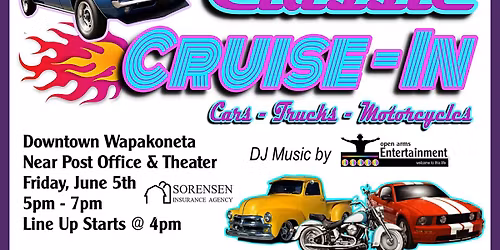 Downtown Wapakoneta Classic Cruise In
