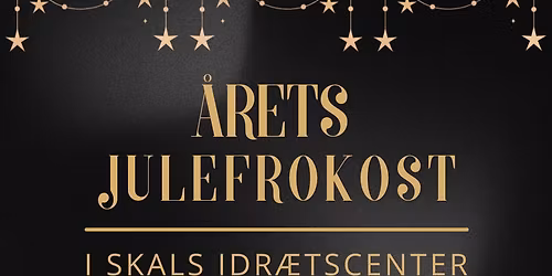\u00c5rets Julefrokost i Skals Idr\u00e6tscenter