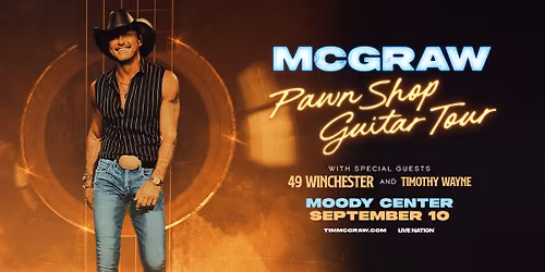 Tim McGraw: Pawn Shop Guitar Tour 2026