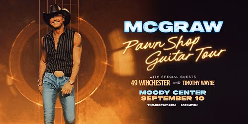 Tim McGraw: Pawn Shop Guitar Tour 2026