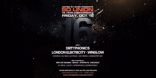 SD Union 16 Year Anniversary