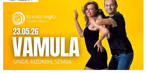 GINGA, KIZOMBA, SEMBA: zaj\u0119cia weekendowe z Vamul\u0105!