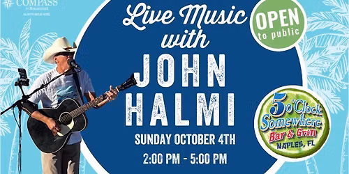 Live Music Sundays: John Halmi