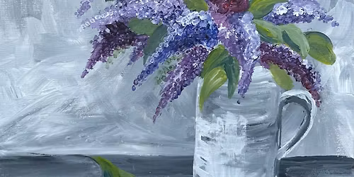 6\/26\/26- Painting With Sam- Lilacs