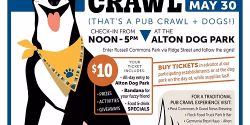Pup Crawl (That's a Pub Crawl + Dogs!)
