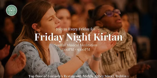 Friday Night Kirtan: Soulful Musical Meditation