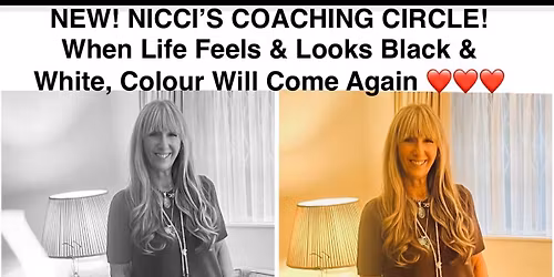 NEW EVENT! Nicci's Coaching Circle! \ud83c\udf1f\ud83c\udf1f\ud83c\udf1f