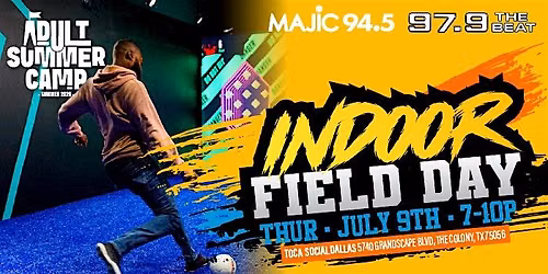 Indoor Field Day at TOCA Social