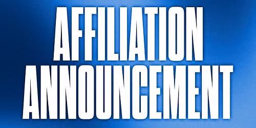 Affiliation Announcement 