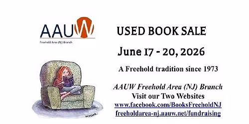 AAUW Freehold Area Branch Used Book Sale (Preview Day)