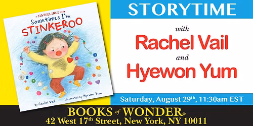 Storytime with the Author and Artist | RACHEL VAIL & HYEWON YUM