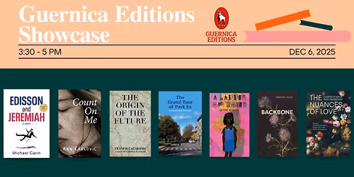 Guernica Editions In-Person Montreal Launch
