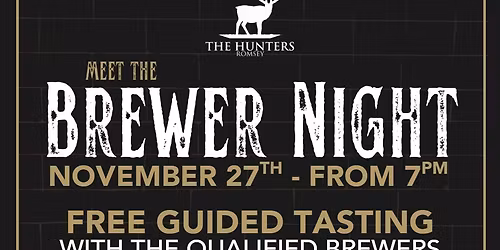 Meet the Brewer - Bowman Ales!