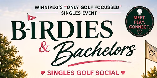 Birdies and bachelors golf event