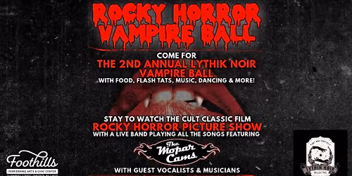 ROCKY HORROR VAMPIRE BALL \/ Foothills, Oneonta
