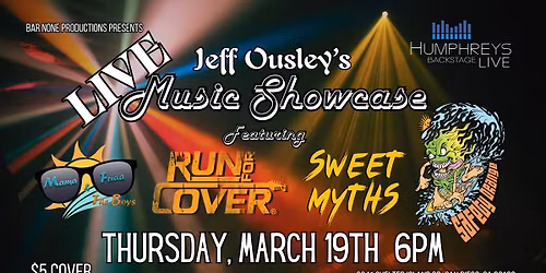 LIVE MUSIC SHOWCASE~4 EPIC BANDS~ BLUES, ROCK, REGGAE, FUSION! ALL IN ONE NIGHT!