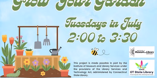 HML Teen & Youth Services Depts. Bring You: Grow Your Garden!