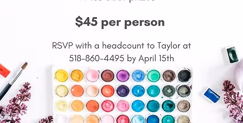 Paint & Sip Fundraiser 