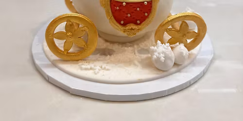 Christmas princess carriage