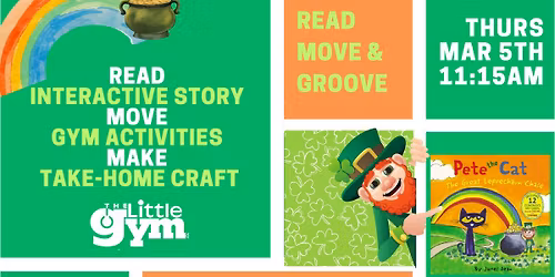 Read Move & Groove Pete the Cat The Great Leprechaun Chase