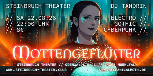 Mottengefl\u00fcster mit DJ Tandrin