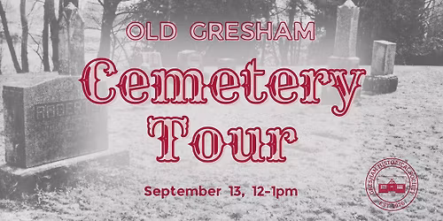 Historic Cemeteries Tour