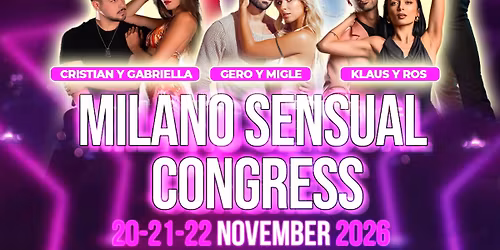 MILANO SENSUAL CONGRESS 2026