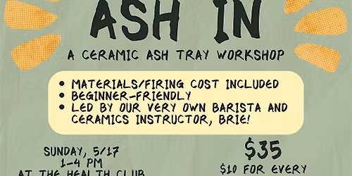 Ash In: A Ceramic Workshop