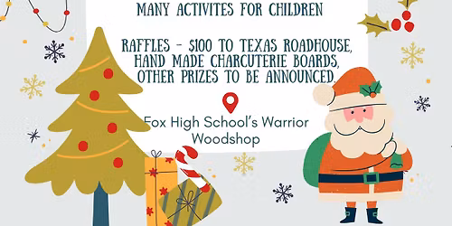 Santa Night & Holiday Open House at the Warrior Woodshop!