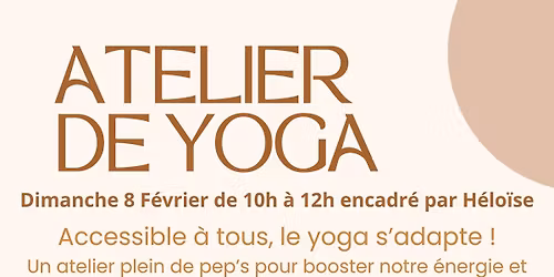 Atelier Yoga - Booster son \u00e9nergie