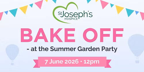 Bake Off at the Summer Garden Party