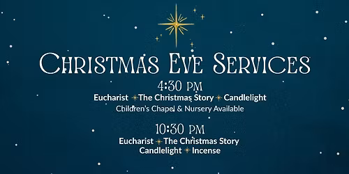 Christmas Eve Services at St. Thomas
