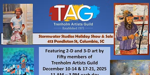 TAG Holiday Show at Stormwater Studios 