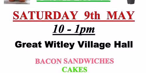 TABLE TOP & PLANT SALE