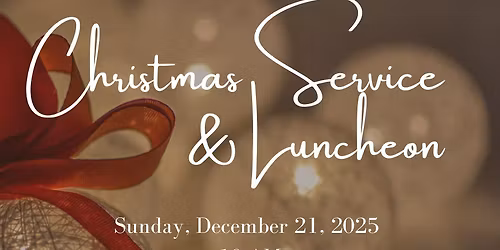 Christmas Service and Luncheon