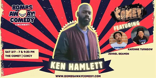 Comedy At The Comet | KEN HAMLETT