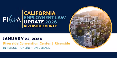 2026 California Employment Law Update \u2013 Riverside County