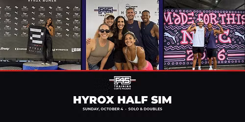 HYROX HALF SIMULATION