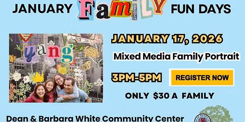 Family Fun Days - Mixed Media Family Portrait