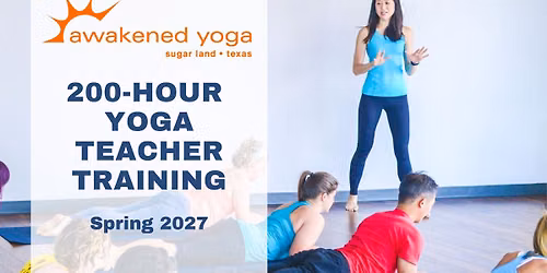 Yoga Teacher Training - 200 Hour Program Spring 2027 Start Date