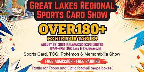 Sports Card, TCG, Comic, Memorabilia Show