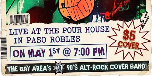 FIRE PEACH- THE BAY AREA's #1 90's ALT-ROCK BAND live at The Pour House! 