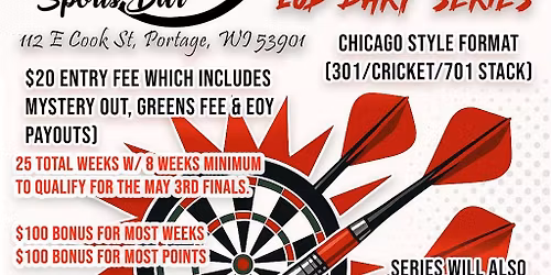 Legacy\u2019s Sports Bar Inaugural 2025-2026 LOD Dart series