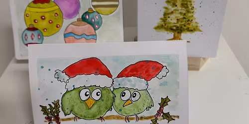 Whimsical Watercolor Holiday Cards