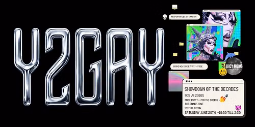 Y2GAY - 90s vs 2000s Pride Party