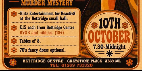 Murder Mystery Night - A flare for Murder